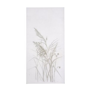 Growing Along The River II by Mercana Studio a Hand Embellished Textured Canvas