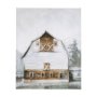 102410-L - Old Barn II by Mercana Studio a Hand Embellished Textured Canvas