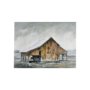 102411-S - Old Barn III by Mercana Studio a Hand Embellished Textured Canvas