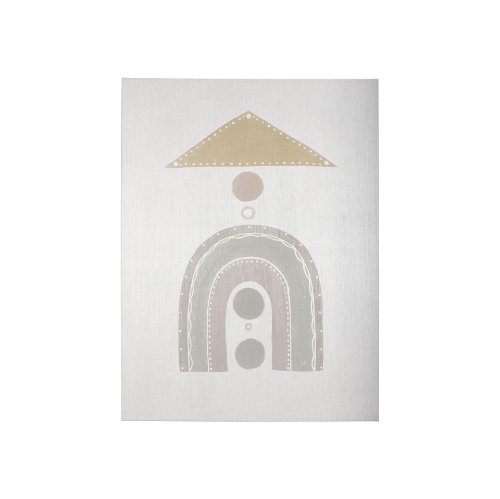 102415-S - Pavilion Neutral I by Mercana Studio a Hand Embellished Textured Canvas