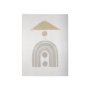 102415-S - Pavilion Neutral I by Mercana Studio a Hand Embellished Textured Canvas