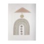 102416-L - Pavilion Neutral I by Mercana Studio a Hand Embellished Textured Canvas