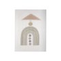 102416-S - Pavilion Neutral I by Mercana Studio a Hand Embellished Textured Canvas