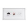14447 - Coffee Cat  by Mercana Studio a Framed Art Print Matted under Glass