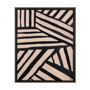 Clay Patern I by Mercana Studio a Hand Embellished Textured Framed Art Print