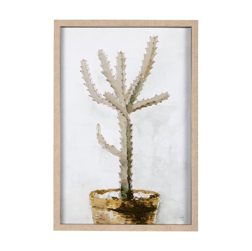 14497 - Arid Solitude I by Mercana Studio a Hand Embellished Textured Framed Art Print Matted under Glass