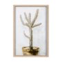 14497 - Arid Solitude I by Mercana Studio a Hand Embellished Textured Framed Art Print Matted under Glass