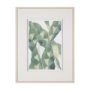 14500 - Variegated Patterns II by Mercana Studio Hand Embellished Framed Art Print Matted under Glass