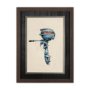 14502 - Vintage Motor I by Mercana Studio a Hand Embellished Textured Framed Art Print