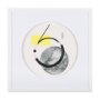 14509 - Numbers VI by Mercana Studio a Hand Embellished Textured Framed Art Print Matted under Glass