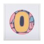 14513 - Numbers X by Mercana Studio a Hand Embellished Textured Framed Art Print Matted under Glass