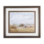 14525 - Farmland View II by Mercana Studio a Hand Embellished Textured Framed Art Print