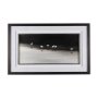 14540 - Social by Mercana Studio a Hand Embellished Textured Framed Photo Art Print Matted under Glass