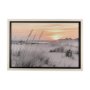 14542 - Seashore Sunset by Mercana Studio a Framed Photo Art Print Matted under Glass