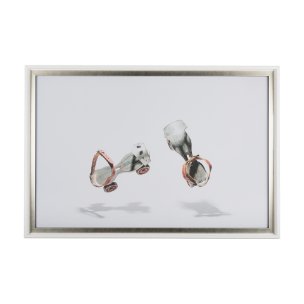 Vintage Roller Skates I by Natalia a Framed Art Print Matted under Glass