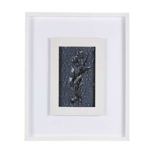 14569 - Botanical sketches I (Blue) by Mercana Studio Hand Embellished Framed Art Print Matted under Glass