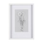 14593 - Botanical sketches II (Grey) by Mercana Studio Hand Embellished Framed Art Print Matted under Glass