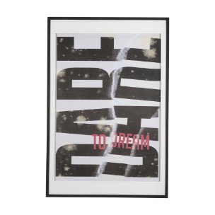Dare To Dream by Mercana Studio a Framed Art Print Matted under Glass