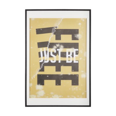 14602 - Just Be Free by Mercana Studio a Framed Art Print Matted under Glass