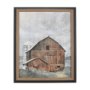 14603 - Old Barn I by Mercana Studio a Hand Embellished Textured Framed Art Print