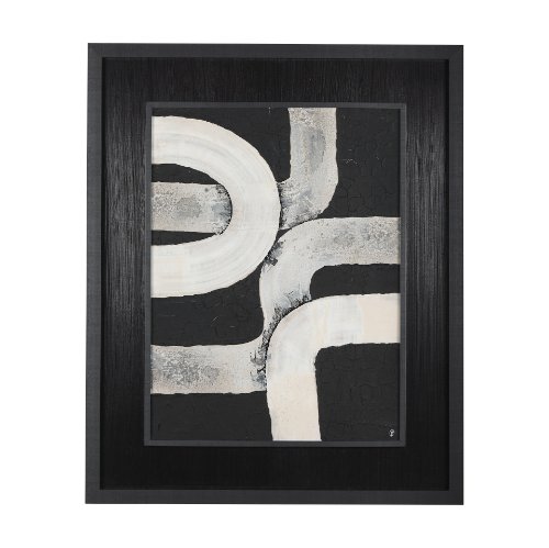 14614 - Pipes III by Studio M a handmade Original Framed Artwork under Glass