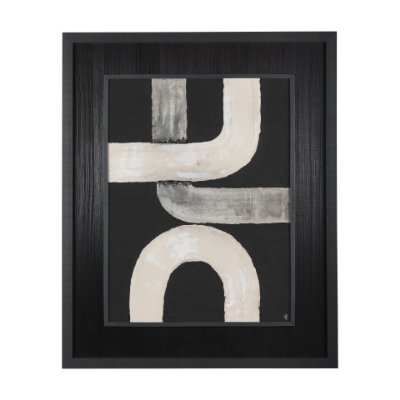 14615 - Pipes IV by Studio M a handmade Original Framed Artwork under Glass