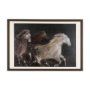 14641 - Running Wild - Speed by Mercana Studio Hand Embellished Textured Framed Art Print Matted under Glass
