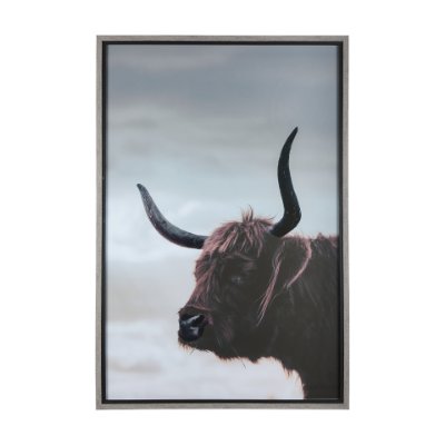 14643 - Stark Still-Gaze by Mercana Studio a Hand Embellished Textured Framed Photo Art Print Matted under G