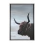 14643 - Stark Still-Gaze by Mercana Studio a Hand Embellished Textured Framed Photo Art Print Matted under G
