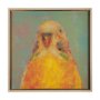 14647 - Pop Birds - Flit by Mercana Studio a Hand Embellished Textured Framed Art Print Matted under Glass