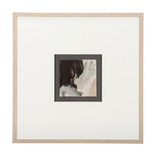 Harmonic I by Mercana Studio a Hand Embellished Textured Framed Art Print Matted under Glass