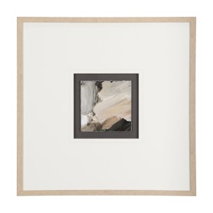 Harmonic II by Mercana Studio a Hand Embellished Textured Framed Art Print Matted under Glass