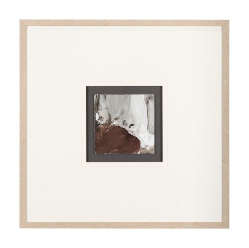 14655 - Harmonic IV by Mercana Studio a Hand Embellished Textured Framed Art Print Matted under Glass