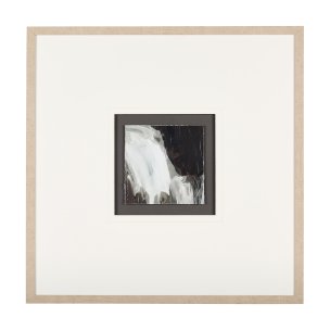 Harmonic VI by Mercana Studio a Hand Embellished Textured Framed Art Print Matted under Glass