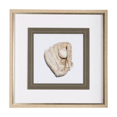 14658 - Fielders Choice by Mercana Studio a Framed Photo Art Print Matted under Glass