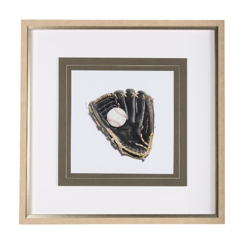 14659 - Fielders Choice by Mercana Studio a Framed Photo Art Print Matted under Glass