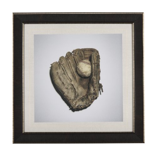 14660 - Double Play I by Mercana Studio a Hand Embellished Textured Framed Photo Art Print Matted under Glas