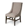 50388 - Kensington I Beige Fabric and Solid Wood Dining Chair