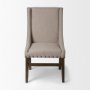 50388 - Kensington I Beige Fabric and Solid Wood Dining Chair