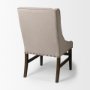 50388 - Kensington I Beige Fabric and Solid Wood Dining Chair