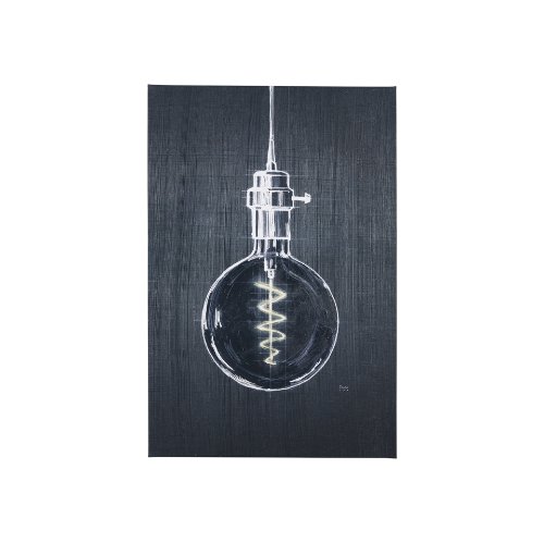 102188-S - Bright Idea II by Mercana Studio a Hand Embellished Textured Canvas