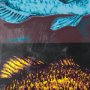14440 - Largemouth Bass Print 4 in 1 by Mercana Studio a Hand Embellished Textured Framed Art Print