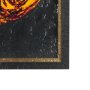 14441 - Largemouth Bass Orange by Mercana Studio a Hand Embellished Textured Framed Art Print