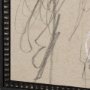 14479 - Sketch of Animal VII (Horse) by Mercana Studio a Hand Embellished Textured Framed Art Print