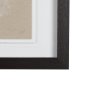 14480 - Sketch of animal I (Wild sheep) Mercana Studio Hand Embellished Framed Art Print Matted under Glass