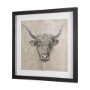 14486 - Sketch of Animal VIII by Mercana Studio Hand Embellished Framed Art Print Matted under Glass