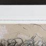 14487 - Sketch of Animal IX (Bison) by Mercana Studio Hand Embellished Framed Art Print Matted under Glass