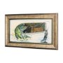 14488 - Fishing Lure by Mercana Studio a Hand Embellished Textured Framed Art Print