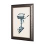 14488 - Fishing Lure by Mercana Studio a Hand Embellished Textured Framed Art Print