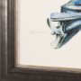 14488 - Fishing Lure by Mercana Studio a Hand Embellished Textured Framed Art Print